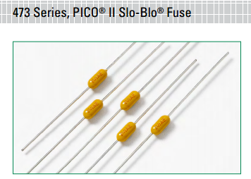 473 系列 - PICO? II Slo-Blo超小型軸向引線式保險絲